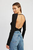 Toni Open Back Top