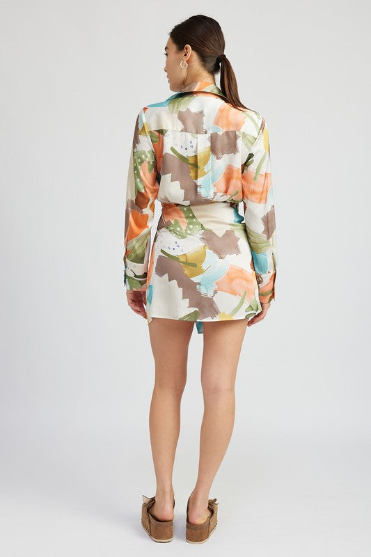 Zoe Shirt Dress
