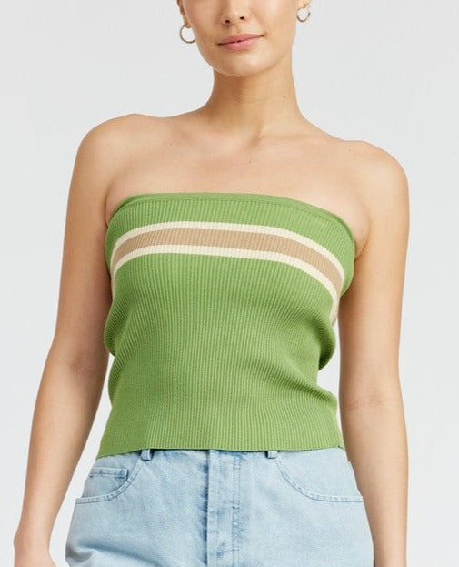 Sol Striped Tube Top