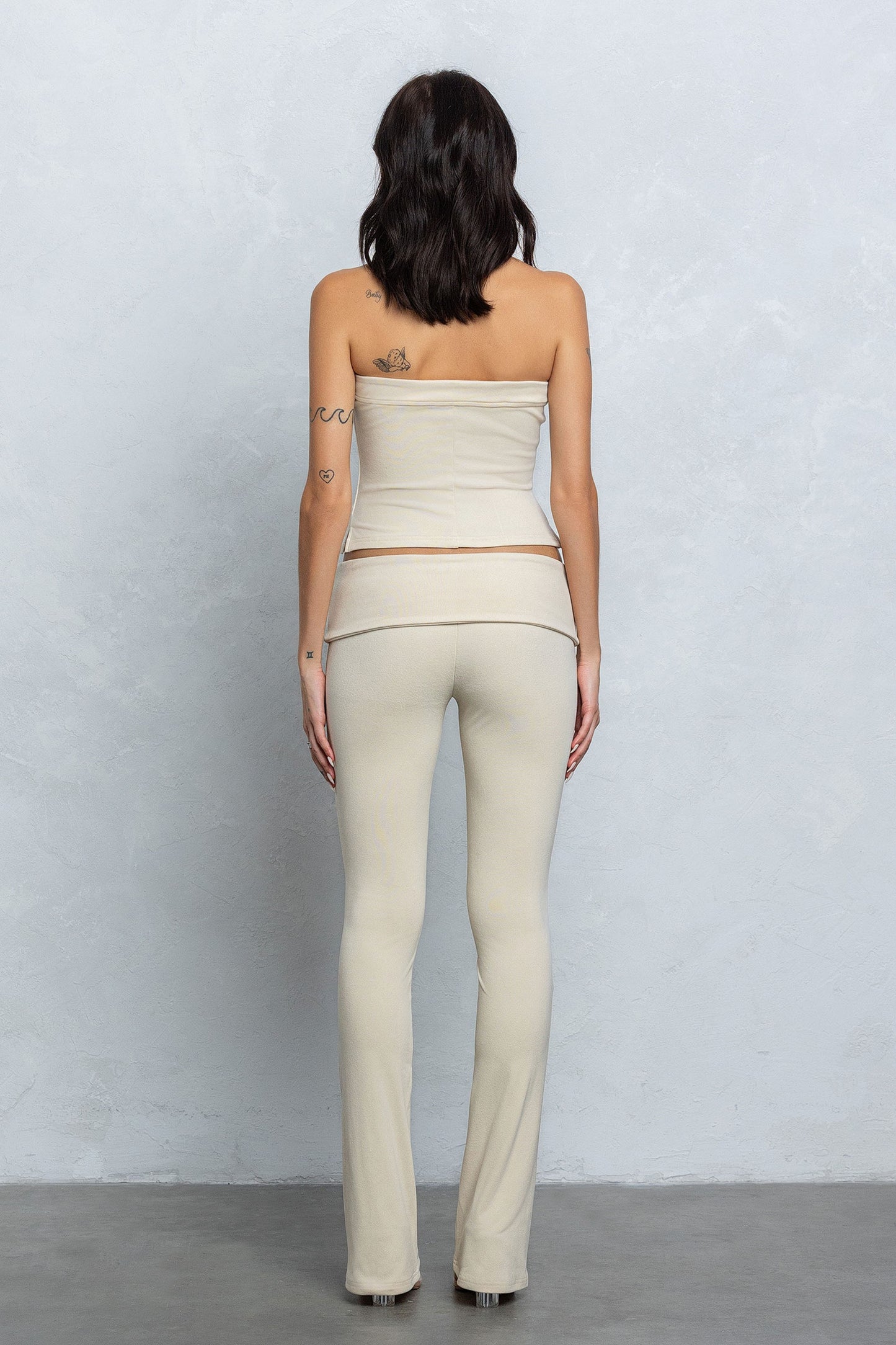 Jersey Tube Top & Pants Set