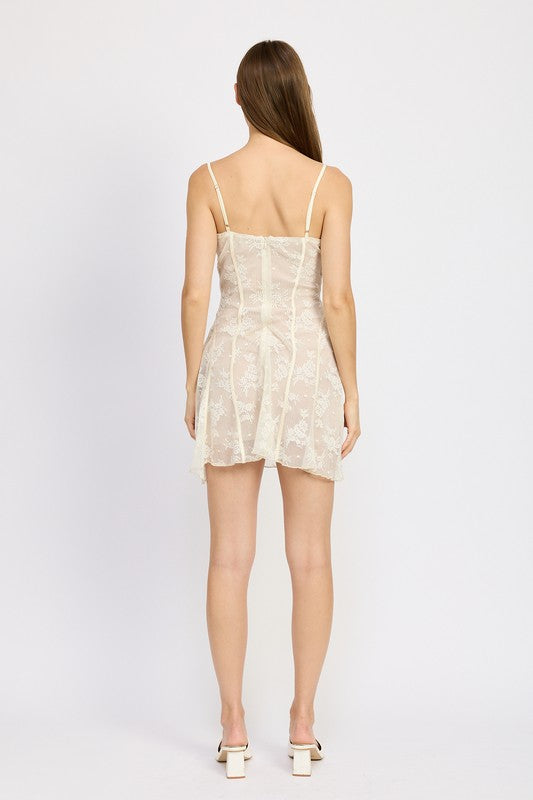 Lucy Lace Mini Dress