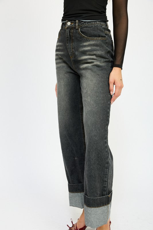 Rory Washed Denim Pants