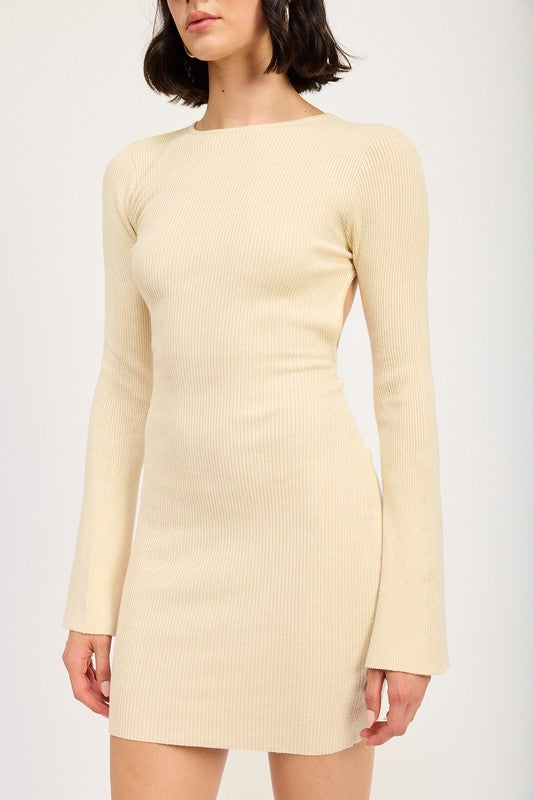Emmy Long Sleeve Mini Dress