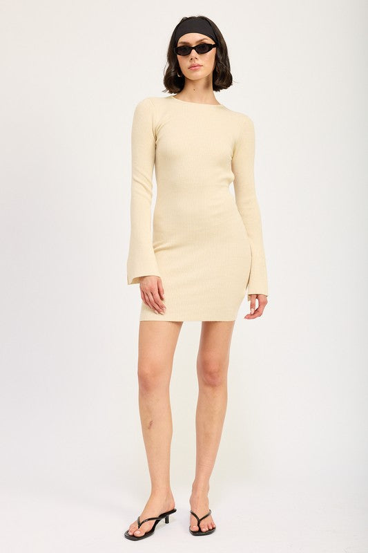 Emmy Long Sleeve Mini Dress