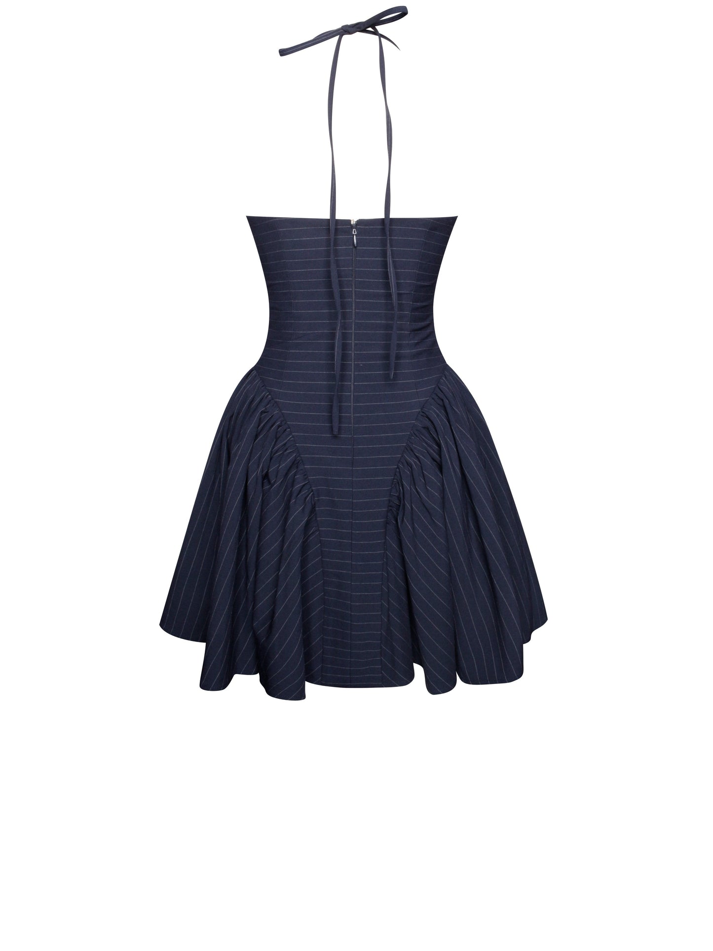 Melody Pinstripe Waist Mini Dress
