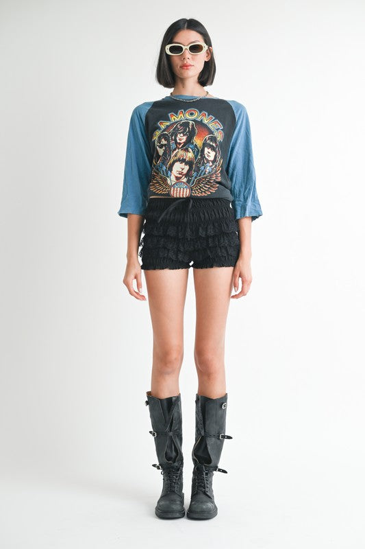 Ruffled Shorts