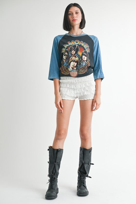Ruffled Shorts