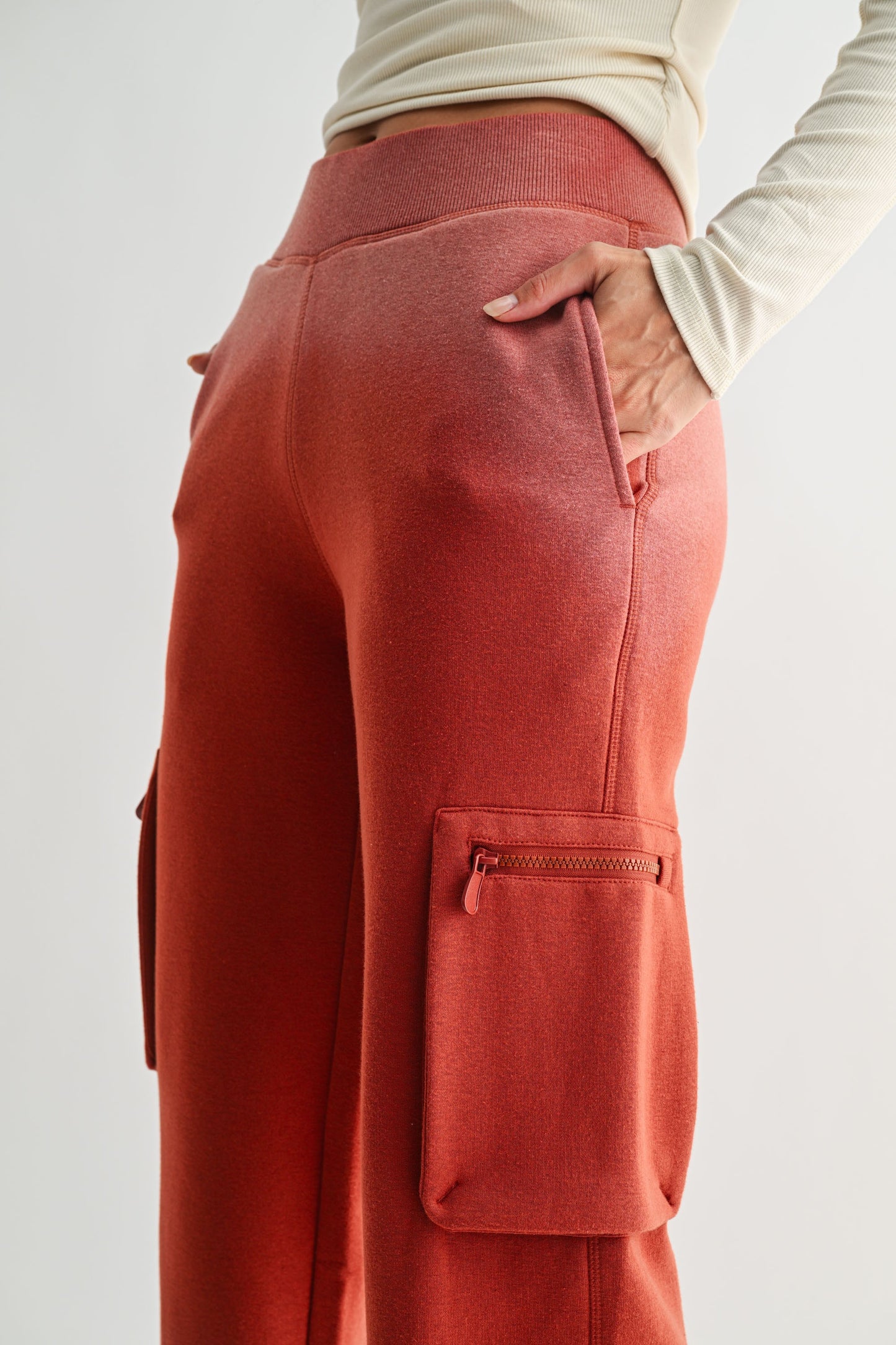 Driftdye Cargo Fleece Lounge Pants