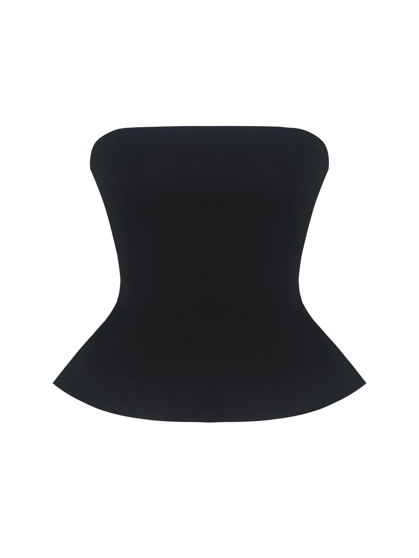 Quinette Black Top With Beaded Asymmetrical Cape