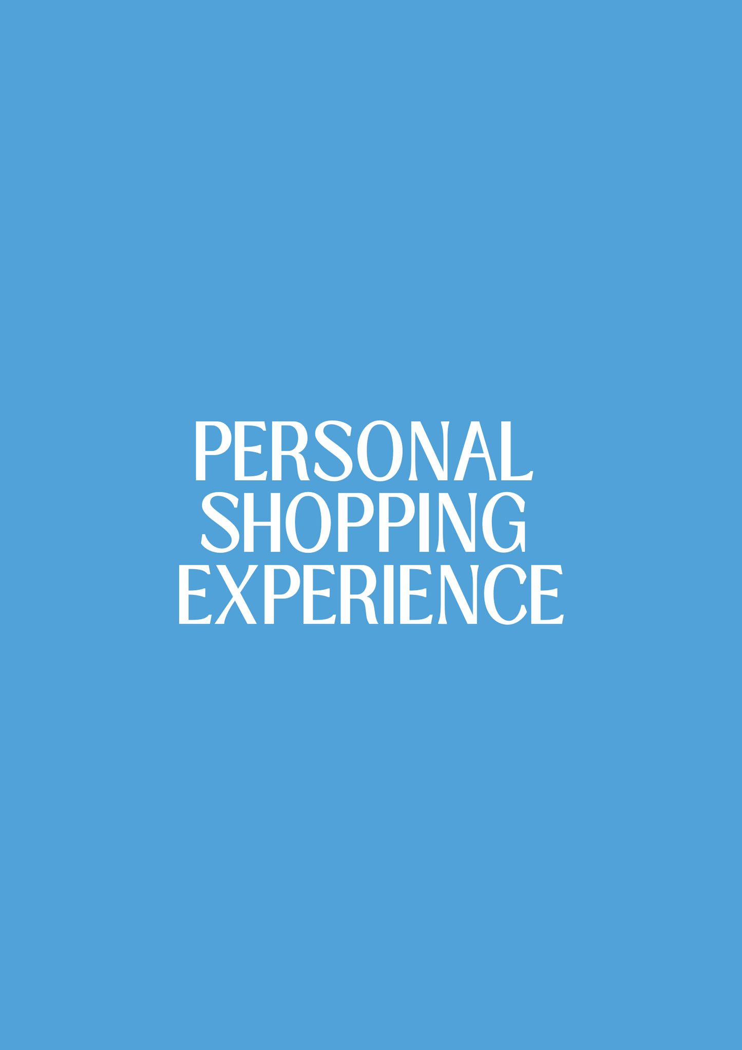 Personal Shopping