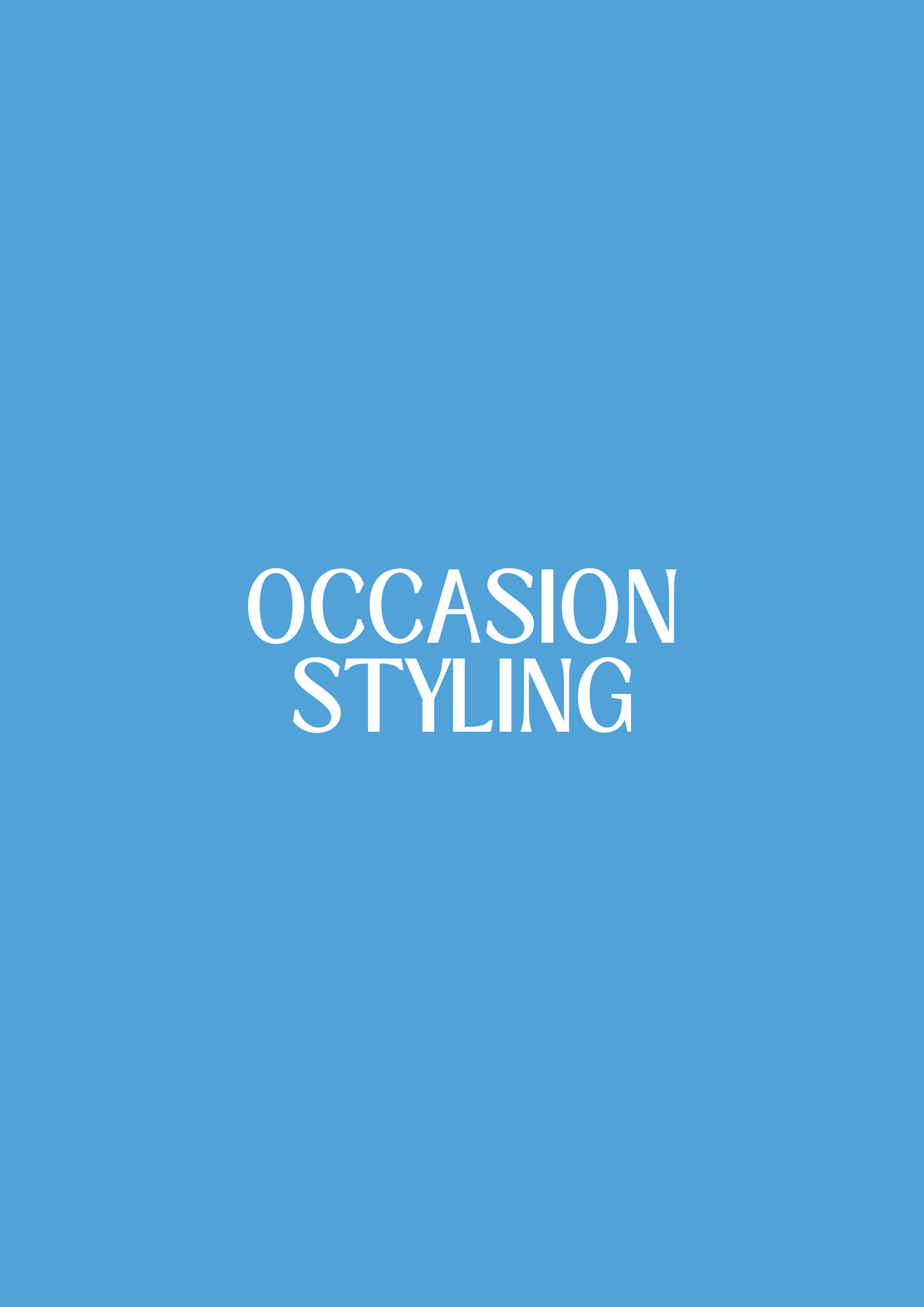 Occasion Styling