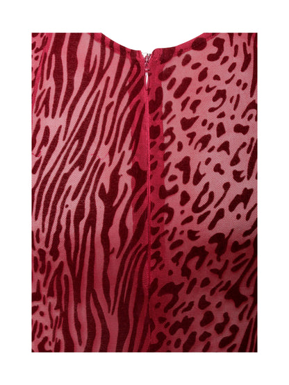 Waylynn Burnout Velvet Maxi Dress