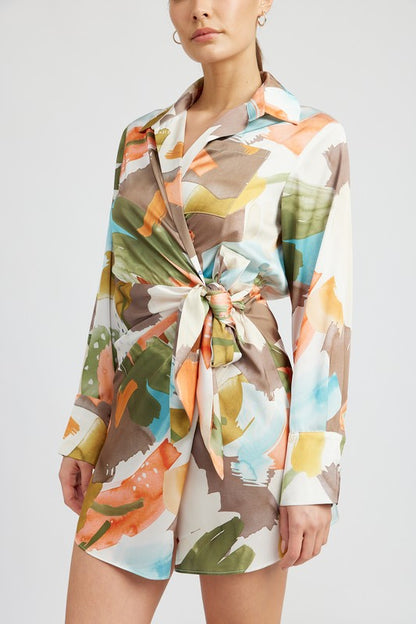 Zoe Shirt Dress