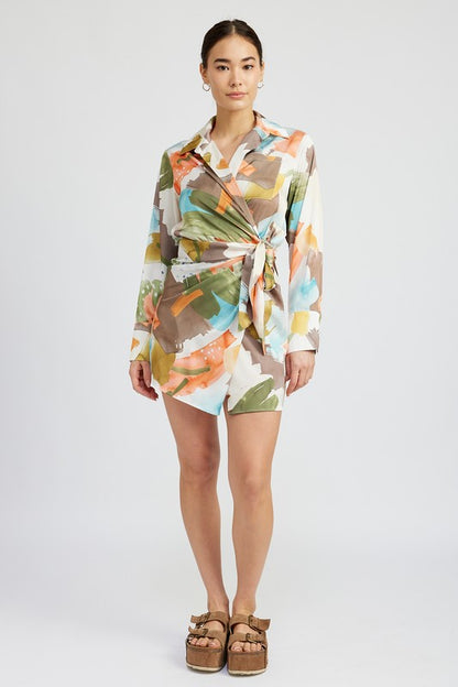Zoe Shirt Dress