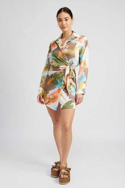Zoe Shirt Dress