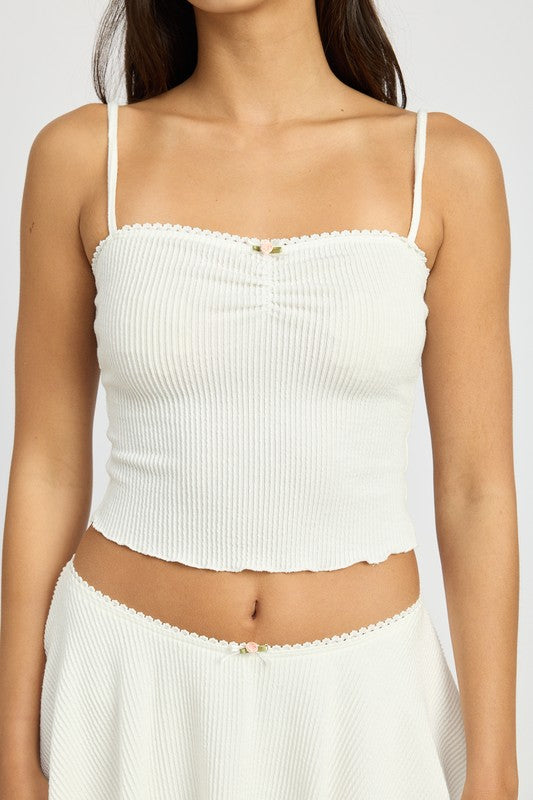 Cali Front Cami Top