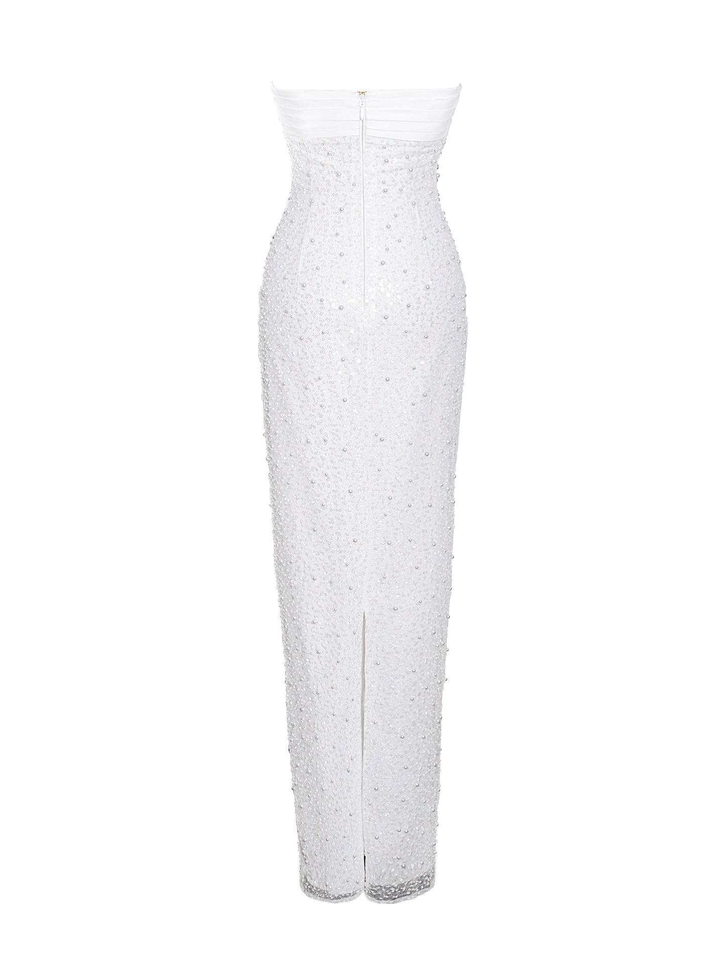 Lainey Sequin Pearls Beaded Maxi Dress