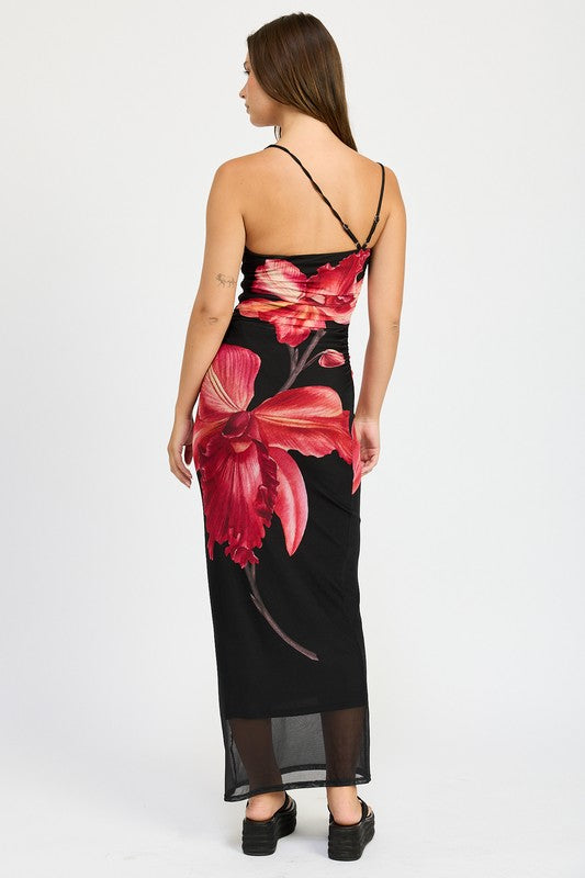 Zia Ruched Maxi Dress