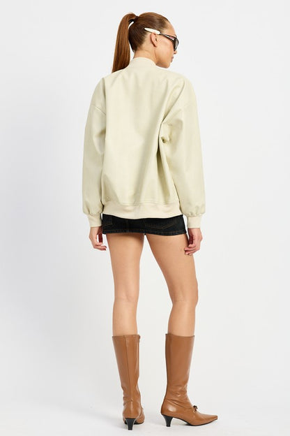 Aspen Leather Bomber Jacket Success