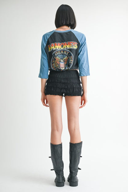 Ruffled Shorts