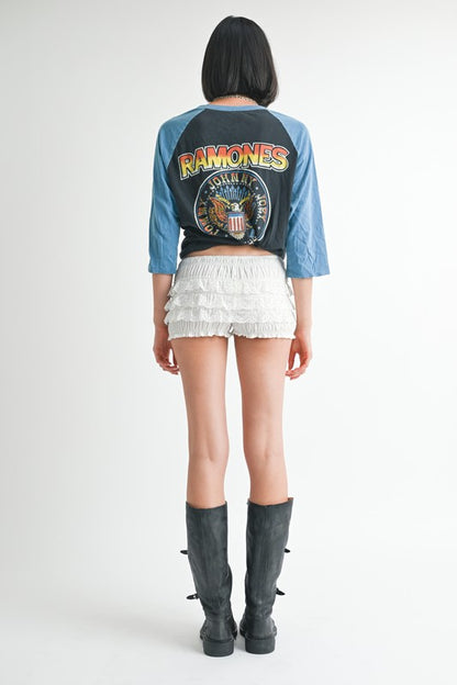 Ruffled Shorts