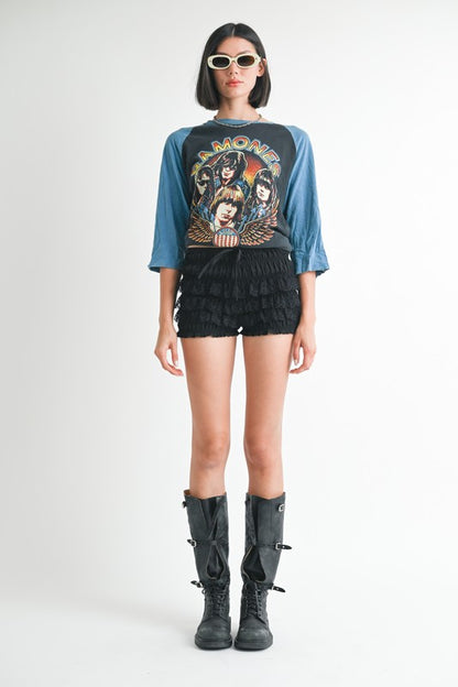 Ruffled Shorts