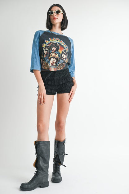 Ruffled Shorts