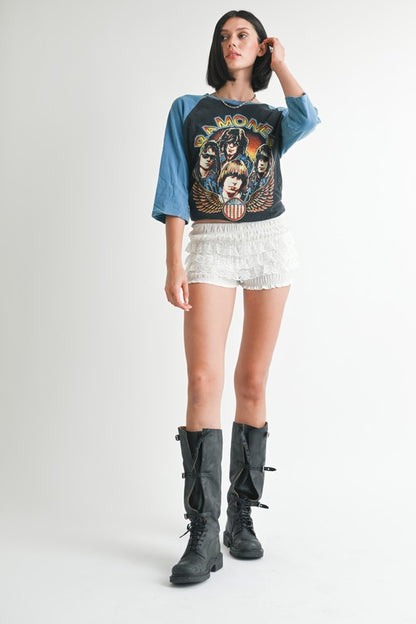 Ruffled Shorts