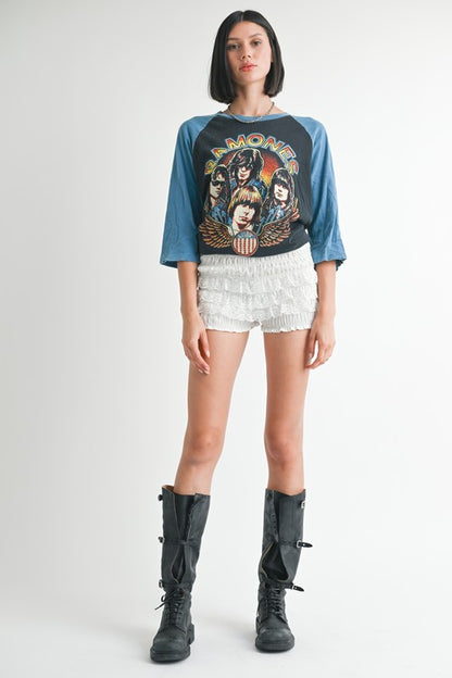 Ruffled Shorts