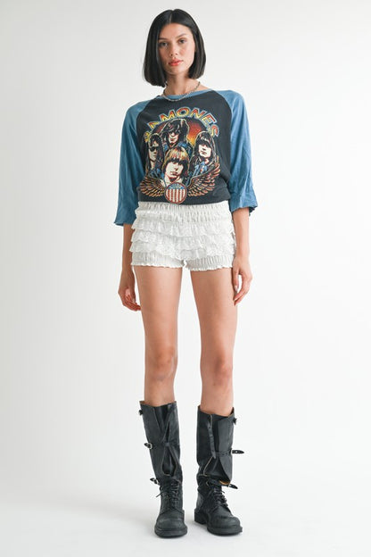 Ruffled Shorts