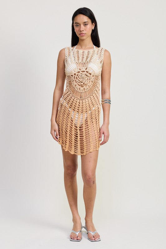 Crochet Cover Up Dress