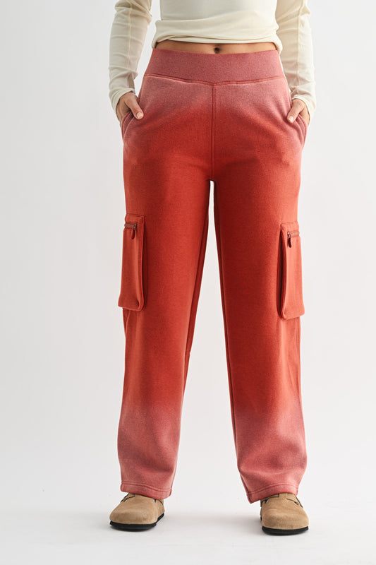 Driftdye Cargo Fleece Lounge Pants