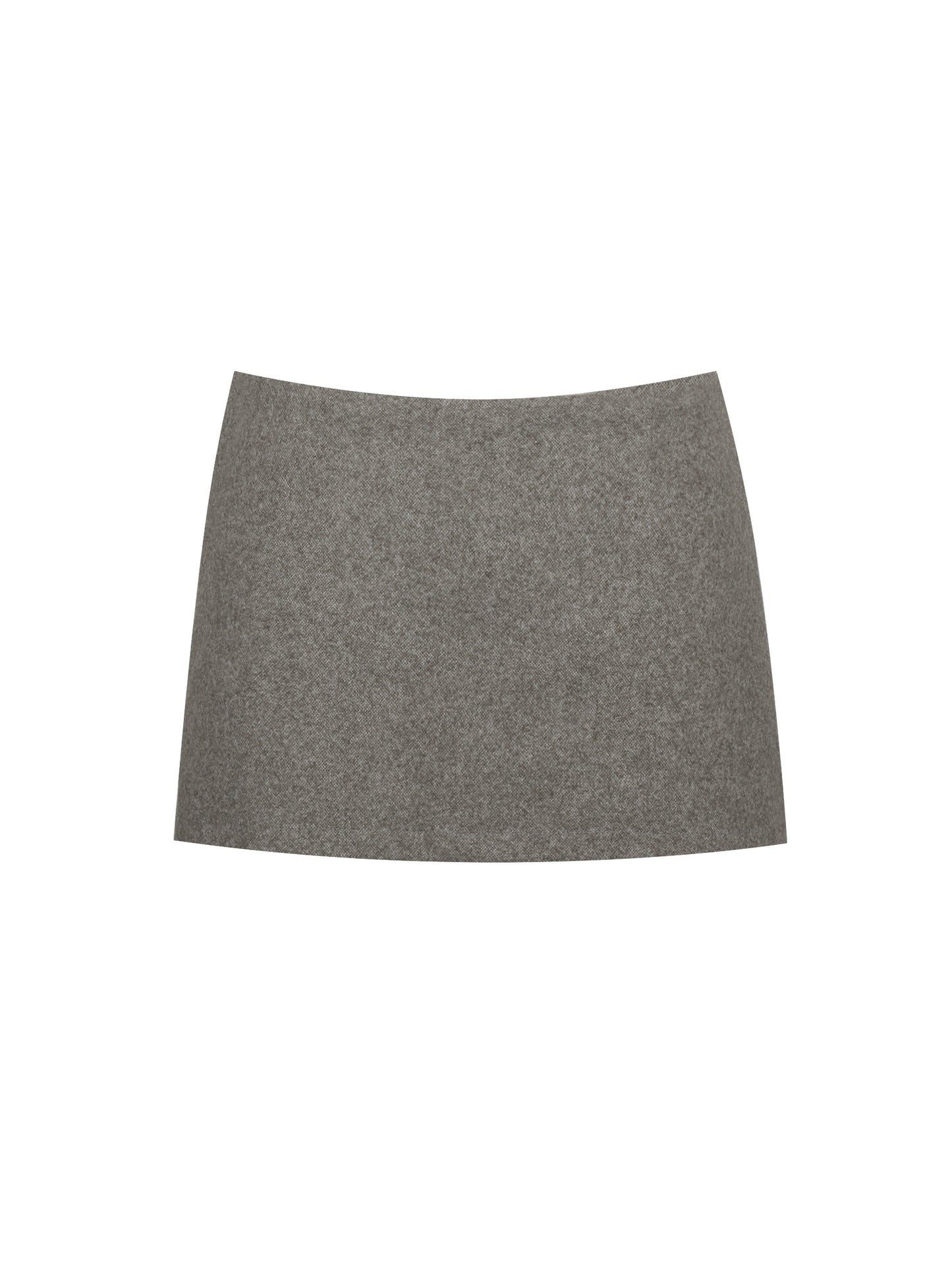 Osira Taupe Low-waisted Micro Skort